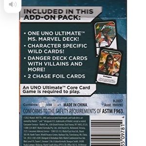 Uno ultimate Mrs marvel